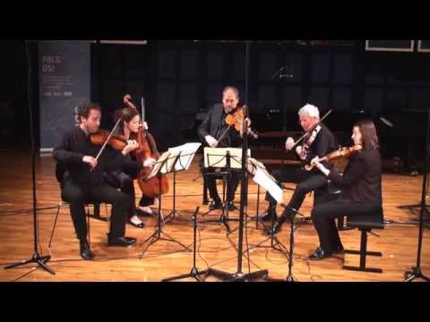 W.A. Mozart: String Quintet in G minor, K.516 from Concert 22nd August 2015