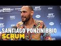 Santiago Ponzinibbio Open To Lightweight Move For Khabib Nurmagomedov Bout: ‘I Can Finish This Guy’