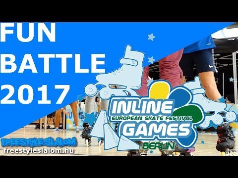FUN Battle a verseny után - Berlin Inline Games 2017