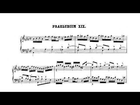 Video thumbnail for Prelude and Fugue in A major, BWV 864