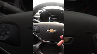 2014 Chevy impala LT anti theft lock