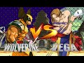 Quick Ie Fight 089 Wolverine Vs Vega Claw CAPCOM Style Arcade Fight Spiral Tower Stage