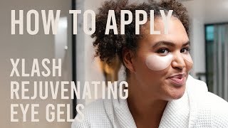 This is how you apply Rejuvenating Eye Gel Patches