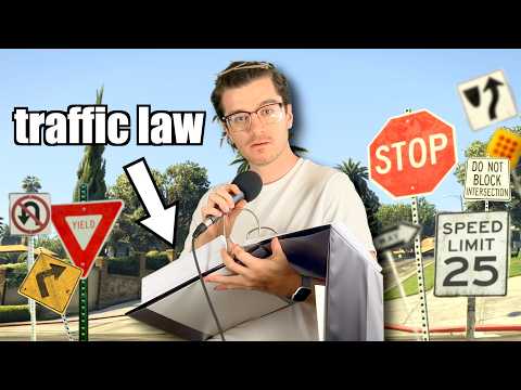 Do GTA5's Street Signs Comply With California Law?