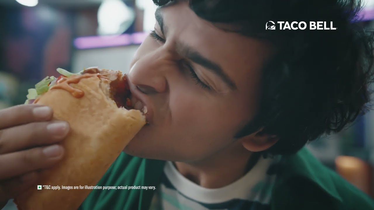 Taco Bell's 'Baaki se breakup, New Cheesy Lava Taco ke saath karo makeup' campaign