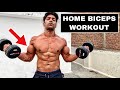 Biceps Workout For Size Gain (DUMBBELL ONLY)