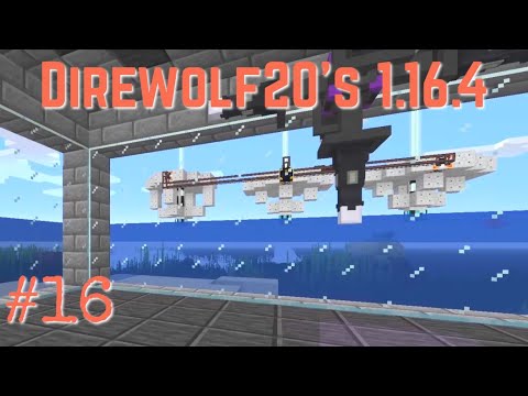 Direwolf20 1.16 Ep 16 - Mo' Ores Mo' (power) Problems