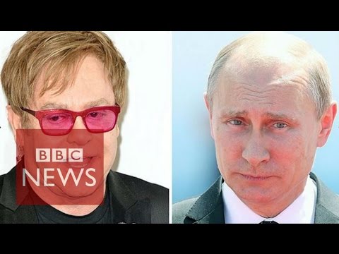 Elton John 'to meet President Putin' to discuss LGBT rights - BBC News