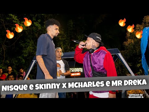 (REVANCHE NACIONAL?) SKINNY E NISQUE MC X MCHARLES E @MrDreka | 1 FASE BATALHA DA BRASILANDIA #35