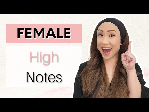 FEMALE HIGH NOTES Vocal Warm Up (Mezzo-Soprano)
