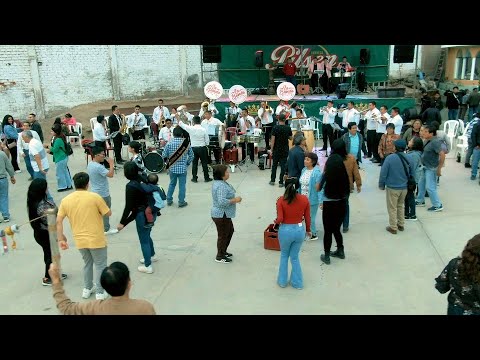 TRIBUTO A LA CHICHA PERUANA MIX ME MARCHARE - LA BANDA 2023 - FIESTA HONOR A SAN CRISTOBAL HUASCOY