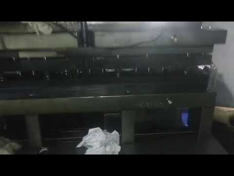 Stamping fin heat sink process.　沖壓散熱片製程