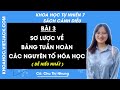 Khoa học tự nhiên 7 Cánh diều Bài 3: Sơ lược về bảng tuần hoàn các nguyên tố hóa học - Trang 19, 24