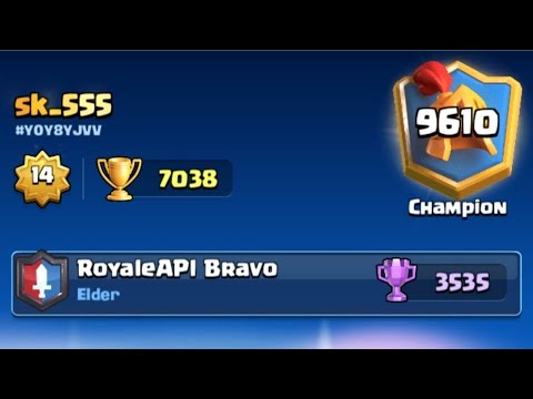 🏆7038 3.0 Xbow Cycle Ladder Push! — Clash Royale