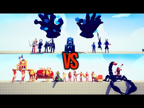 EGYPT TEAM vs EVIL TEAM #64 | TABS - Totally Accurate Battle Simulator