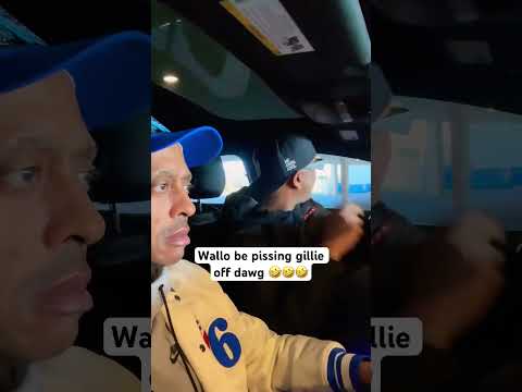 Wallo singing lose control 🤣 #foryou #funny #gillie #singing #wallo267 #carkaraoke #funnyshorts