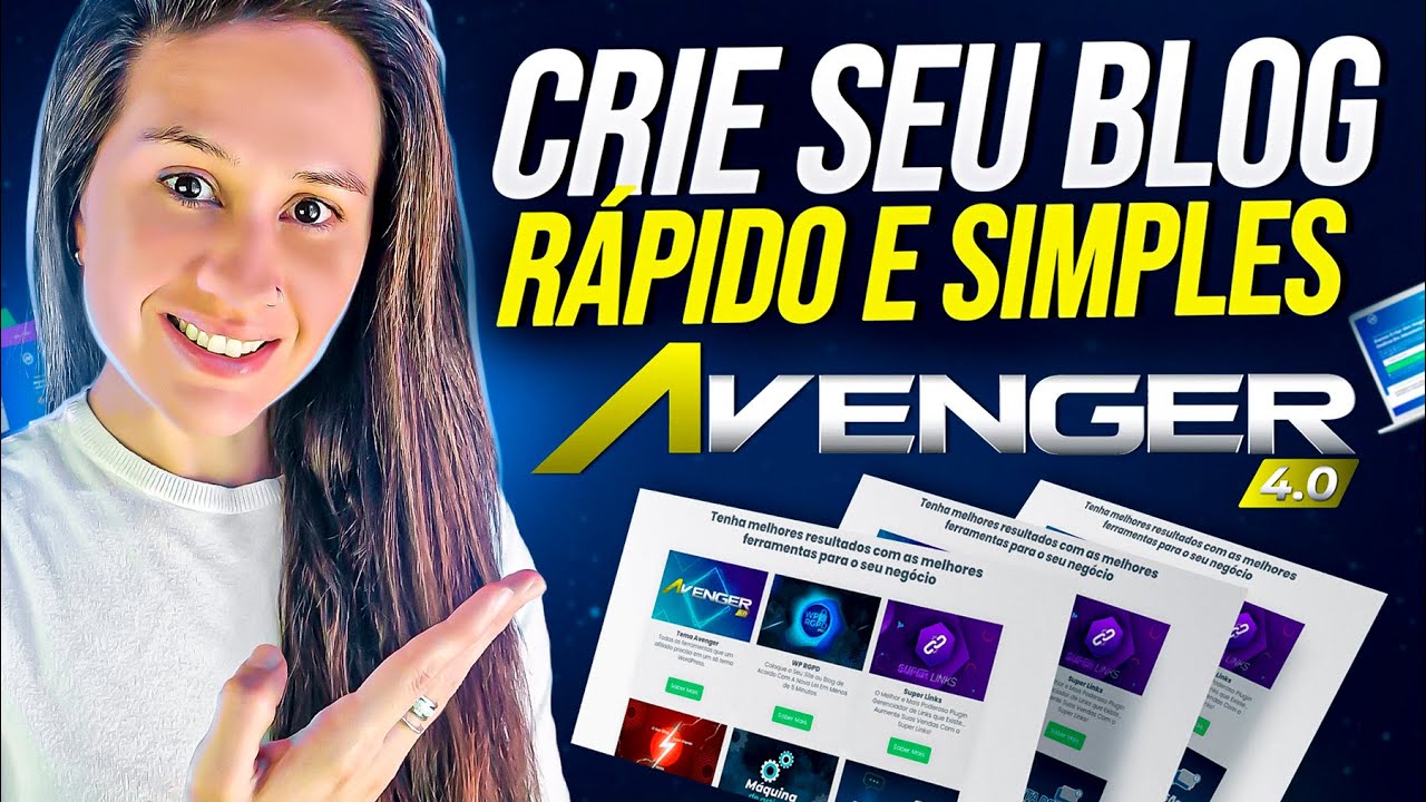 COMO CRIAR UM BLOG PARA AFILIADOS | TODAS AS FERRAMENTAS QUE UM AFILIADO PRECISA [TEMA AVENGER]