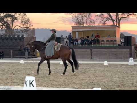 Nicole e Hábil de Sena - Prova Internacional WAWE de Juniors