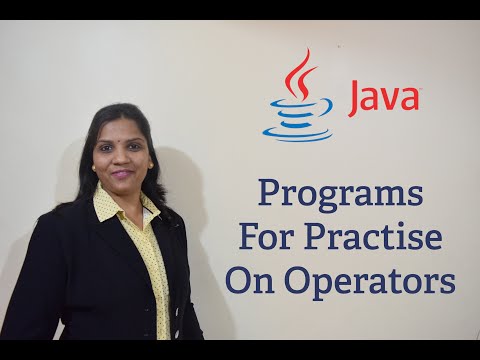 Java Tutorials 21 Programs For Practice On Operators