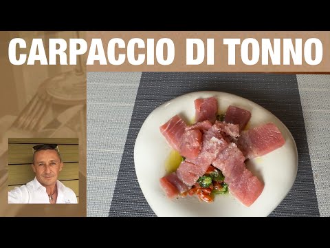 CARPACCIO DI TONNO