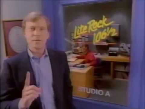 Lite Rock 106.5 Commercial - 1986