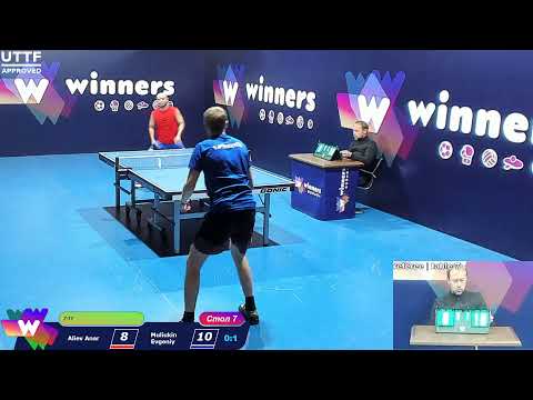 Aliev Anar - Muliukin Evgeniy. WINners CUP Table Tennis 7 18.11.2020 15:45
