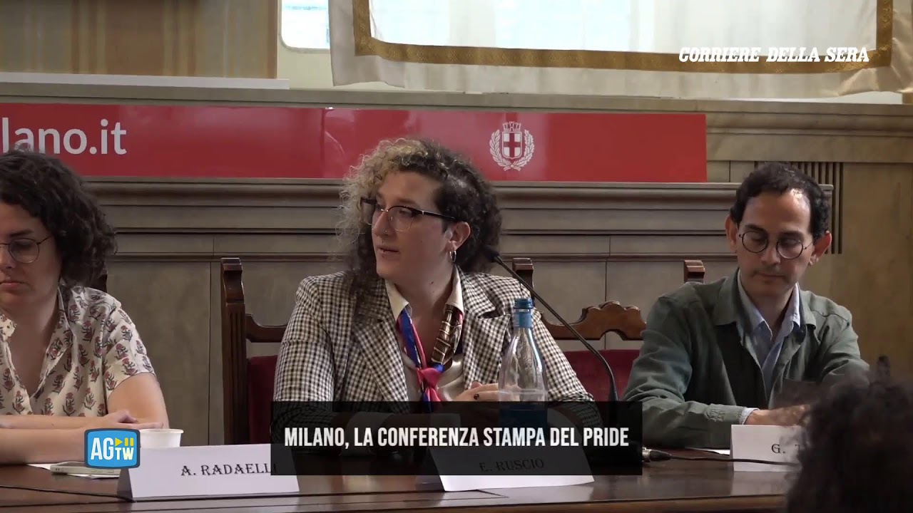 Pride, la conferenza stampa a Milano