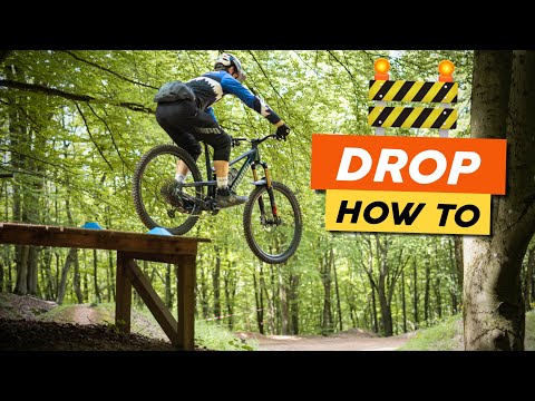 DROP-Technik ganz einfach ⬇️ MTB & eBike Fahrtechnik & Tipps | How to Drop