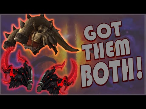 WORLD OF WARCRAFT BATTLE FOR AZEROTH 8.3 TUSKS OF MANNOROTH AND THE FIRST SATYR'S SPAULDERS DROP!!!