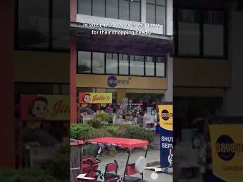 Antes e agora: Savemore Garden Plaza #thenandnow #fyp #googlemaps #savemore #philippines
