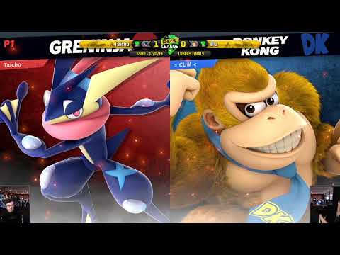 The Cheese League Nov'19 - SSBU - DF | Taicho (Greninja) vs BLU (Donkey Kong) - LF