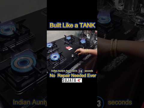 Sujata gas stove 4 burner, sujata gas stove review...why do customers love it ?