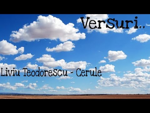 Liviu Teodorescu feat Bruja - Cerule  (Versuri/Lyrics)
