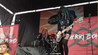 Cherri Bomb - Let It Go Live @ Warped Tour 2012 Camden, NJ