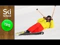 Standing Up After A Fall - How To Ski Tips (Beginners Lesson)