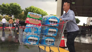 Costco Flooded After Heavy Rains (Chico California)