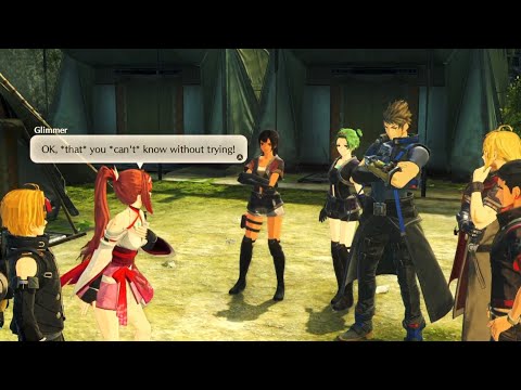 Rex is worried about glimmer and Nikol -Xenoblade chronicle 3 future redeemed
