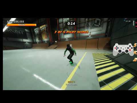 #THPS 1+2 Hangar Speedrun Mode #THPS_Partner