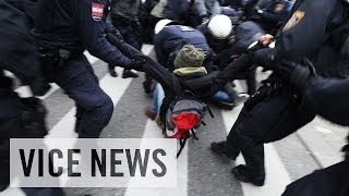 Europe's Anti-Fascists Clash with Police in Vienna