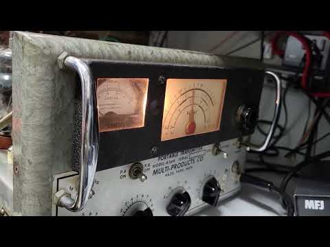 Elmac (Multi-Elmac) A54H Transmitter - Low Output on 80 meters Repair