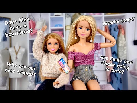 Emily’s Vlog: Q&A with Emily & Alex! Emily & Friends Questions! - Barbie Doll Videos