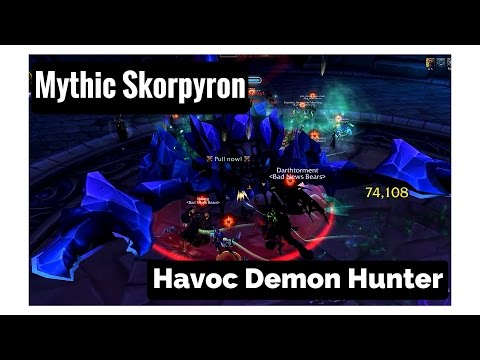 Mythic Skorpyron! Havoc Demon Hunter Point of View