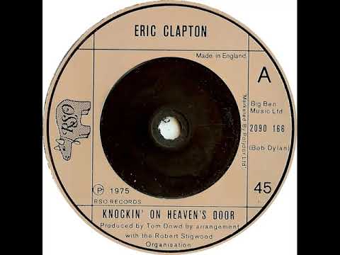 UK New Entry 1975 (198) Eric Clapton - Knockin' On Heaven's Door