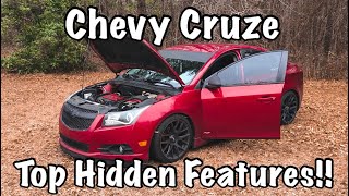 Chevy Cruze Top 5 Hidden Features + Bonus Features