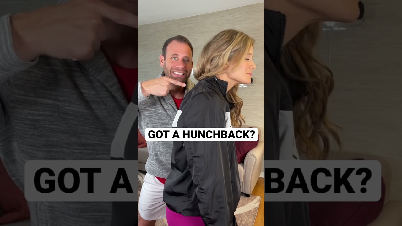 HOW TO FIX YOUR HUNCHBACK! #shorts