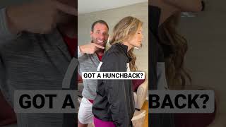 HOW TO FIX YOUR HUNCHBACK! #shorts