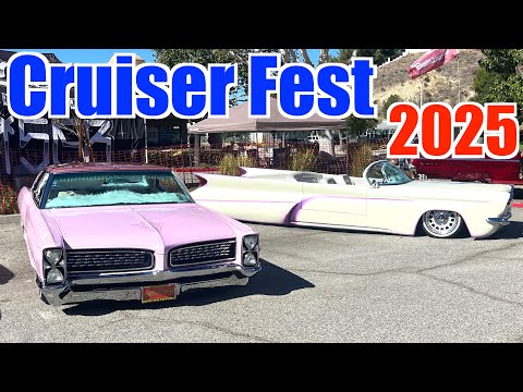 Cruiser Fest 2025 Classic Car Show In Santa Clarita, California