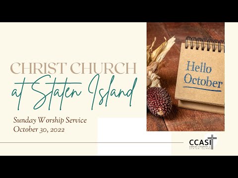 "Everlasting Life, Everlasting Shame" Sunday Worship Service - October 30, 2022