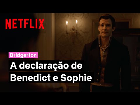 A declaração de amor de Benedict a Sophie | Bridgerton T4 | Netflix Portugal