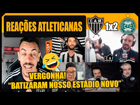 REAÇÕES dos ATLETICANOS - ATLÉTICO MG 1x2 CORITIBA - DERROTA PRO LANTERNA! VAMOS RIR!